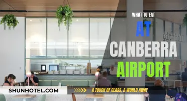 Canberra Airport's Best Dining Options