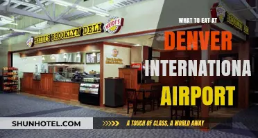 Denver Airport Dining Guide: Top Eats for Travelers on the Go