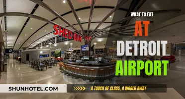 Explore Detroit Airport's Best Food Options