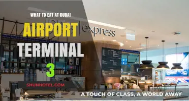 Dubai Airport Terminal 3: A Foodie's Guide to Delicious Delights