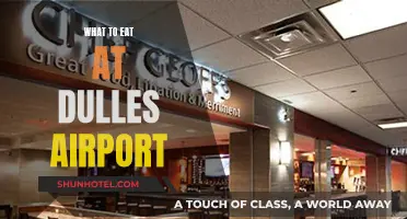 Explore the Best Food Options at Dulles Airport