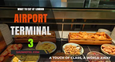 Delicious Dining Options at London Airport Terminal 3