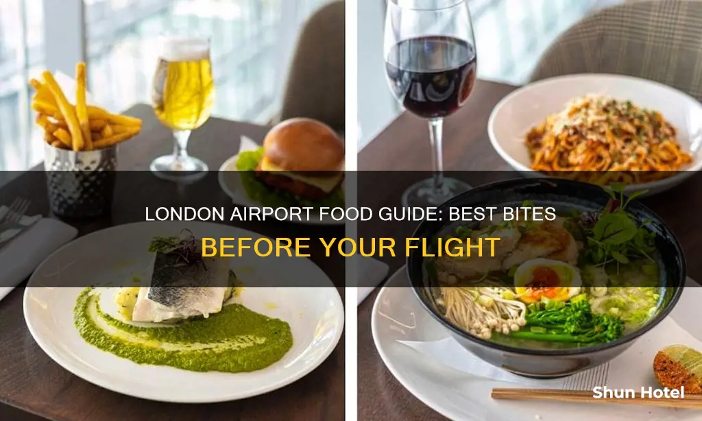 what to eat at london airport