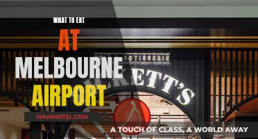 Melbourne Airport's Best Foodie Delights