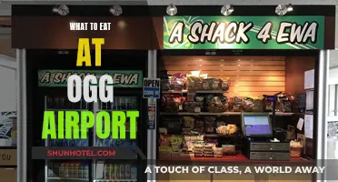 Explore Delicious Dining Options at OGG Airport