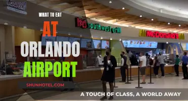 Orlando Airport Food Guide: Best Places to Eat