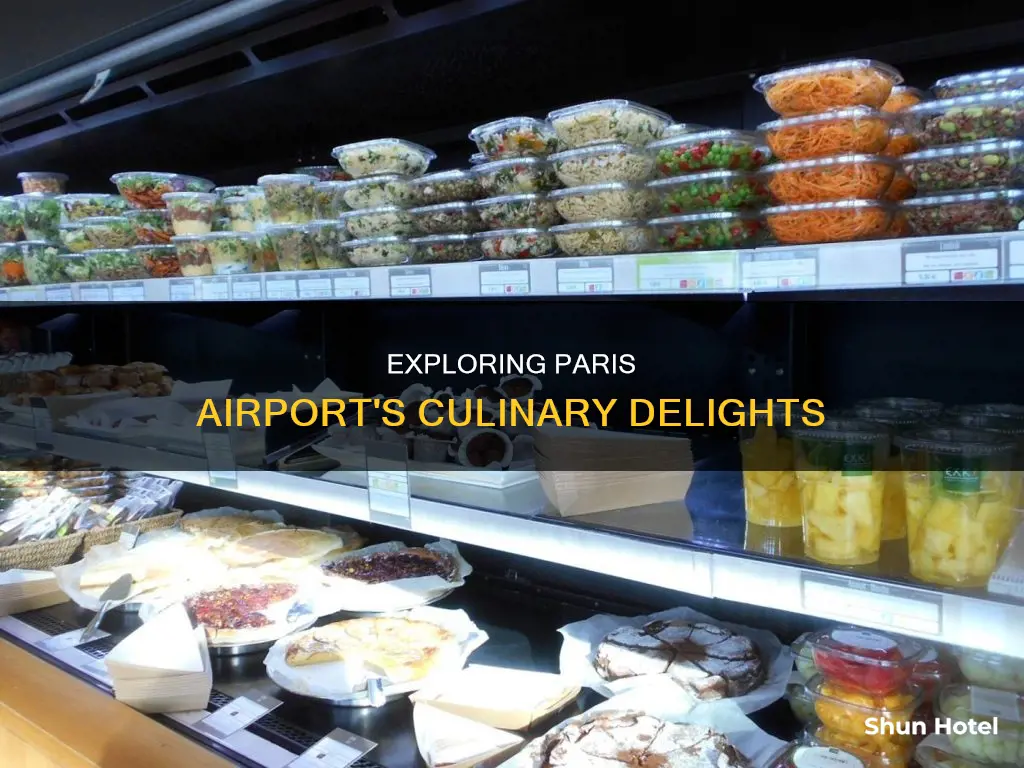 what to eat at paris airport