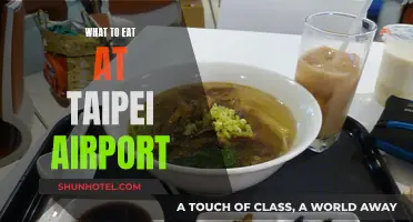 Taipei Airport Food Guide: Best Eateries and Dishes