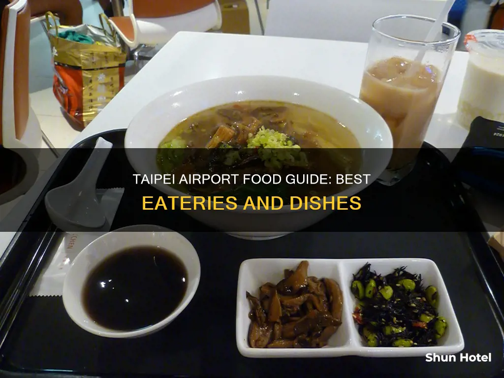 what to eat at taipei airport