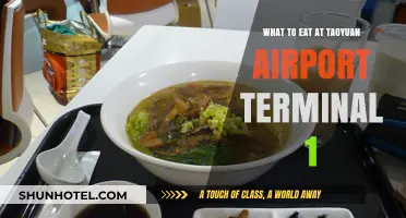 Delicious Delights Await: Exploring Taoyuan Airport Terminal 1's Culinary Scene