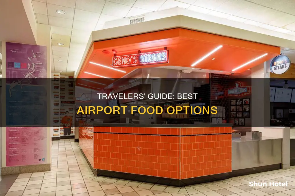 what to eat at the airport