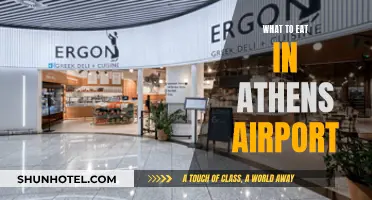 Athens Airport Food Guide: Best Places to Eat
