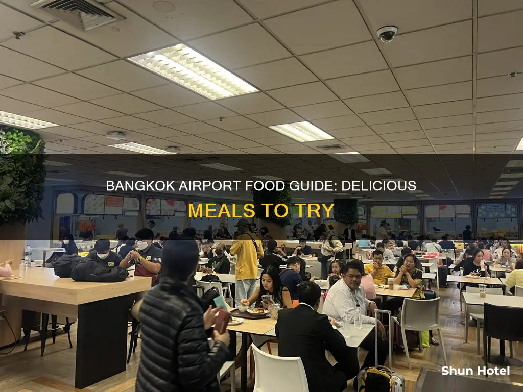 what to eat in bangkok airport