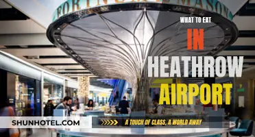 Exploring Heathrow Airport's Culinary Delights: A Foodie's Guide