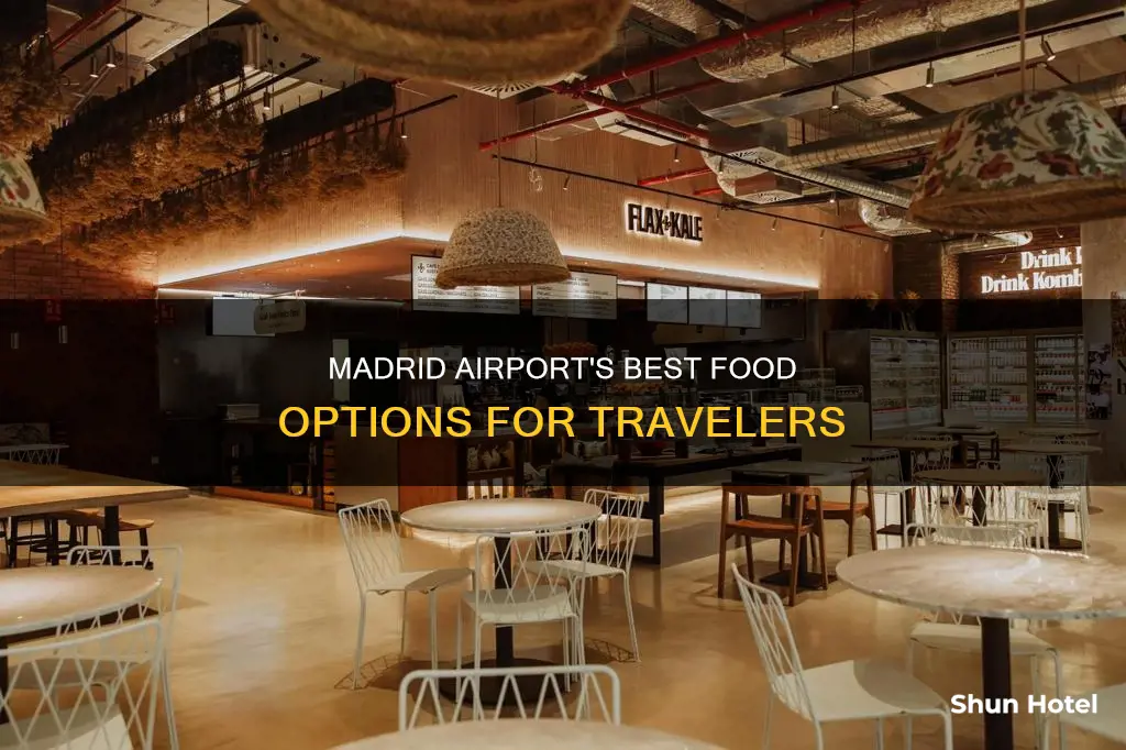 what to eat in madrid airport