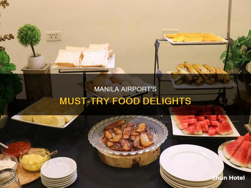 what to eat in manila airport