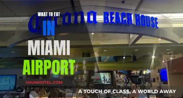 Miami Airport Food: Best Places to Eat and Explore