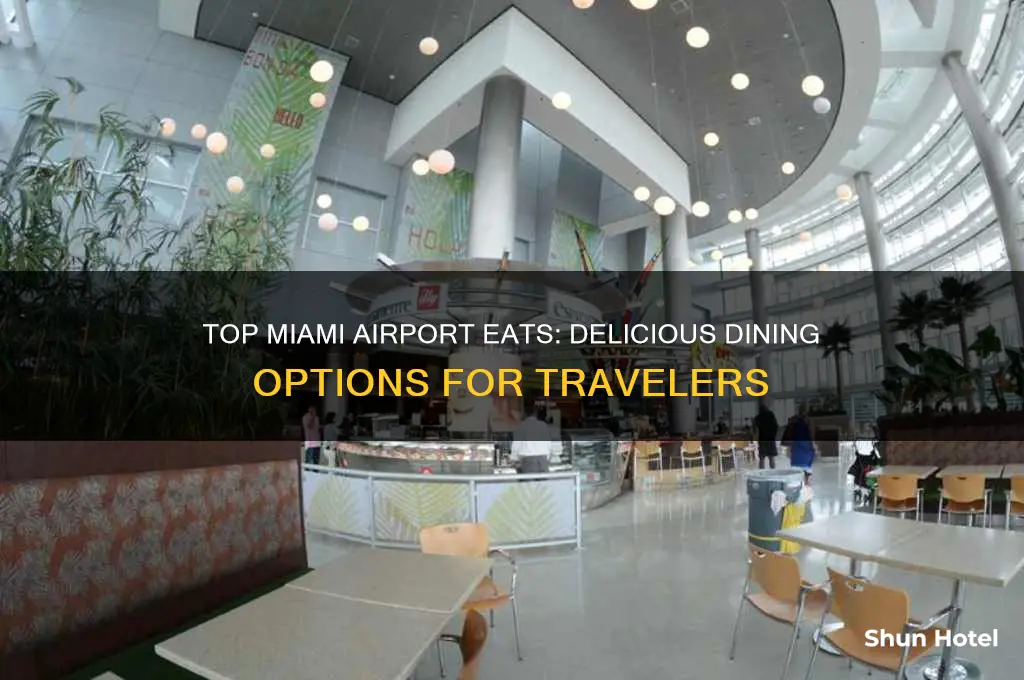 what to eat in miami international airport