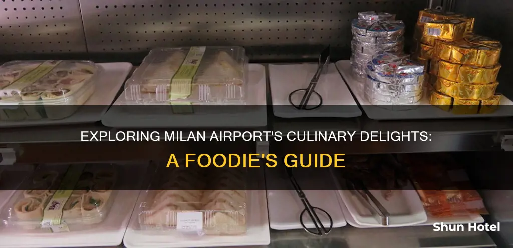 what to eat in milan airport