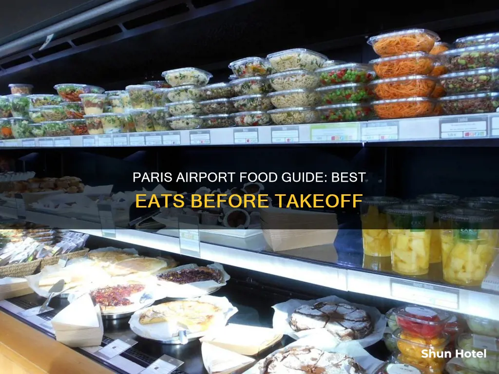 what to eat in paris airport