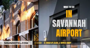 Savannah Airport's Best Eateries: A Traveler's Guide