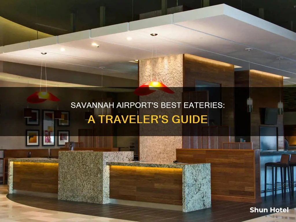 what to eat in savannah airport