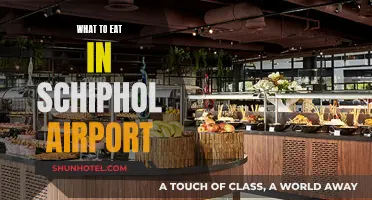 Exploring Culinary Delights at Schiphol Airport