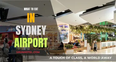 Sydney Airport Food: Delicious Options for Travelers
