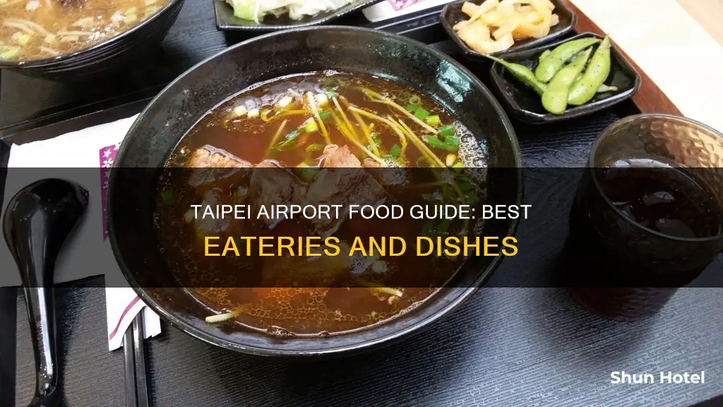 what to eat in taipei airport