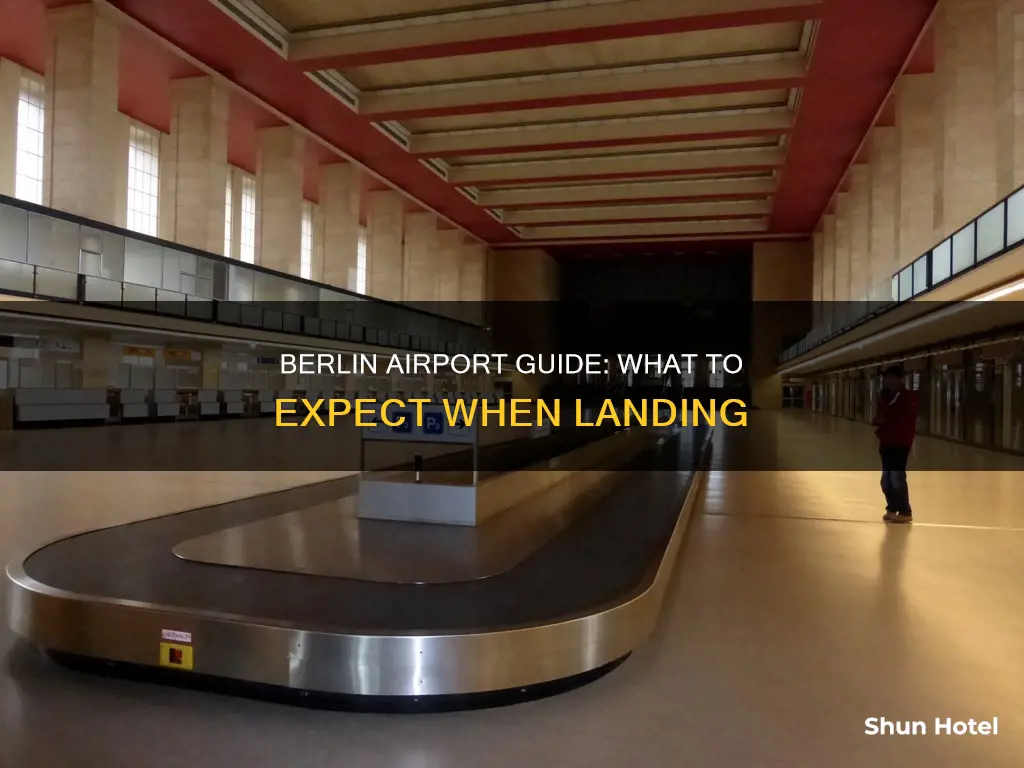 what to expect landing berlin airport