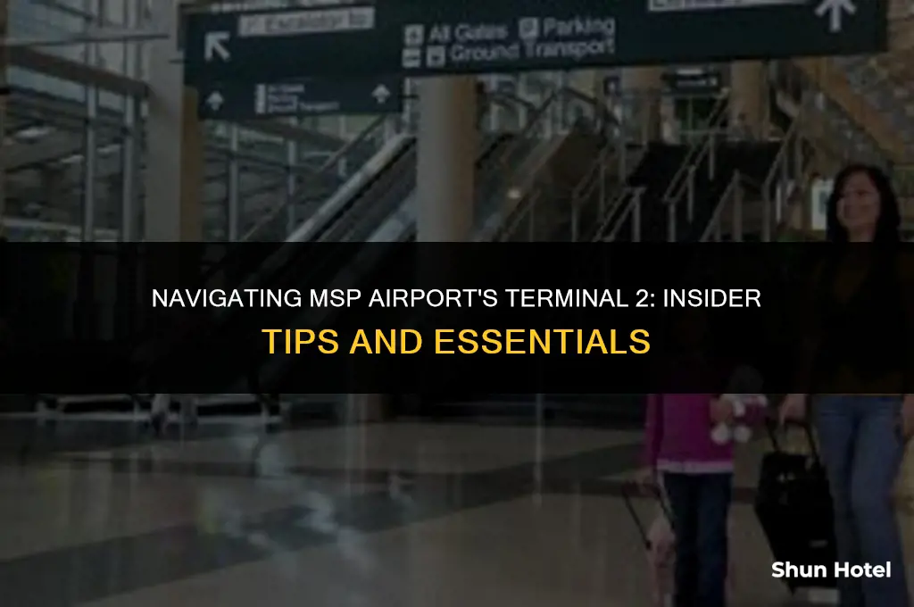 what to know about terminal 2 in msp airport