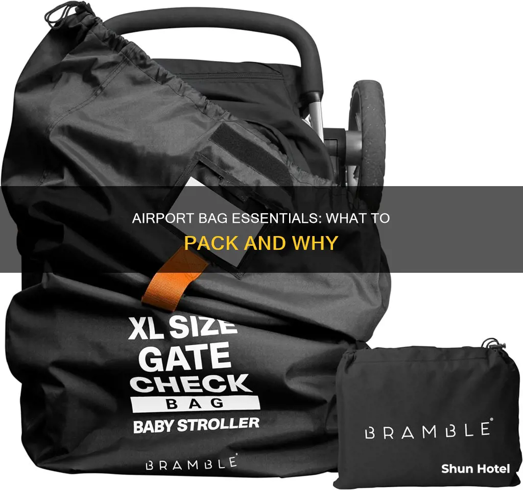 what to put in airport bag
