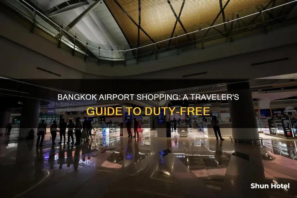 what to shop in bangkok airport