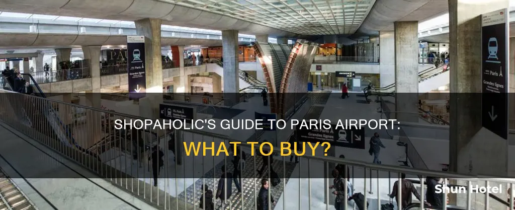 what to shop in paris airport