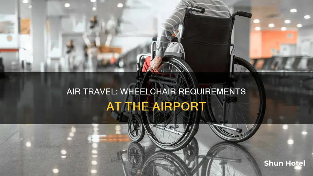 what to show airport for wheelchair