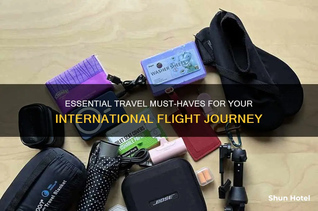 what to take to the airport for international flight