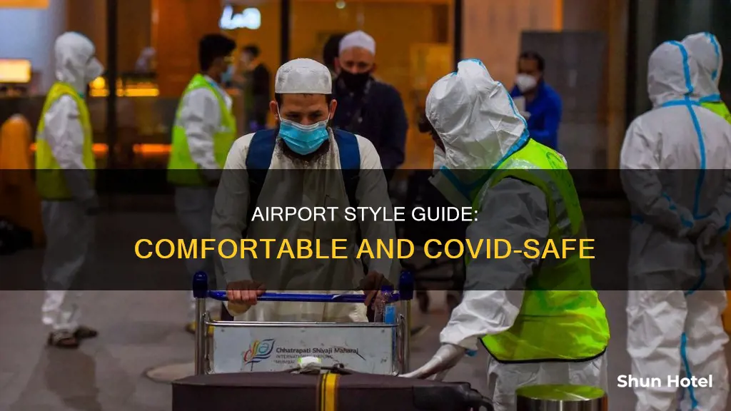 what to wear at airport covid