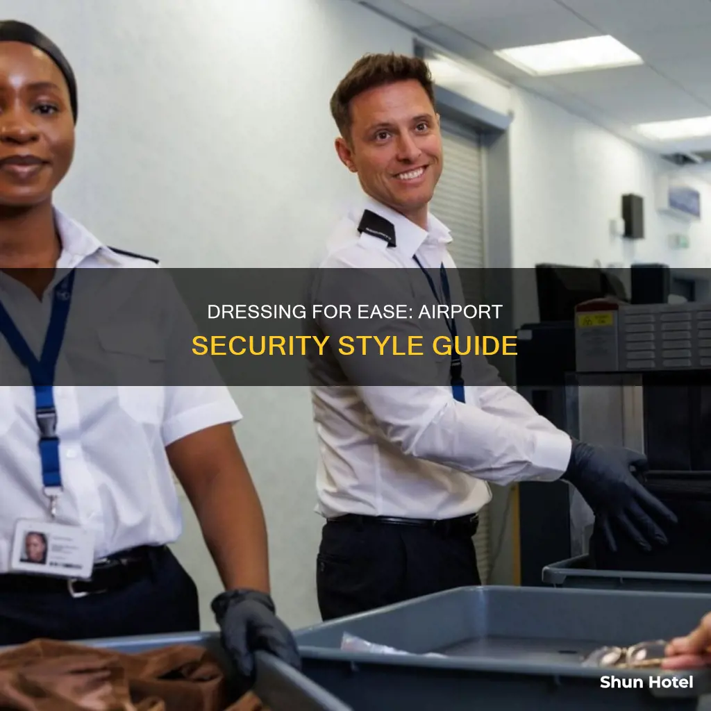 what to wear through airport security