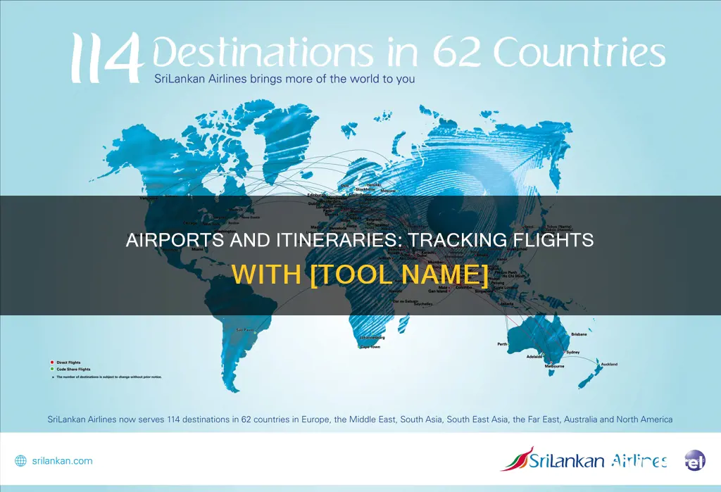 what tool shows all airports itineraries