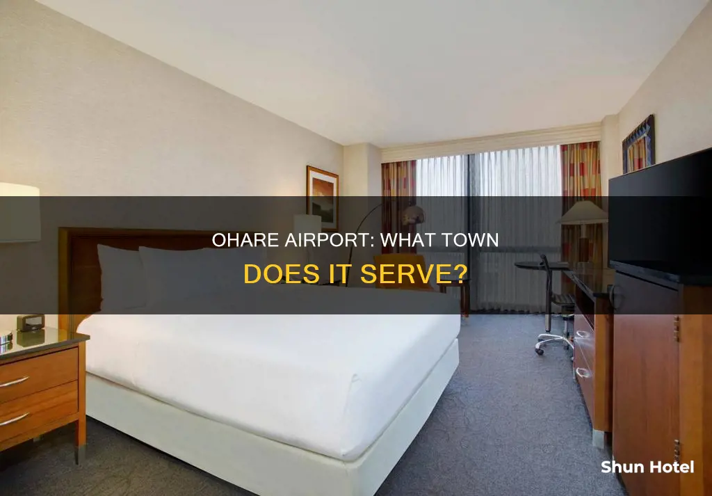 what town in ohare airport in