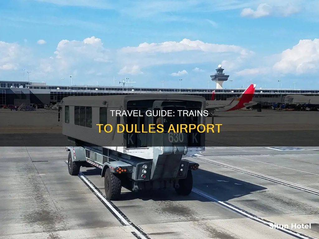 what train goes to dulles airport