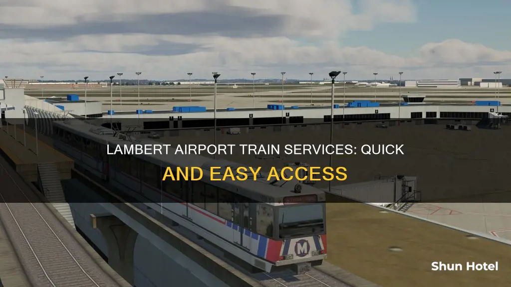 what train goes to lambert airport