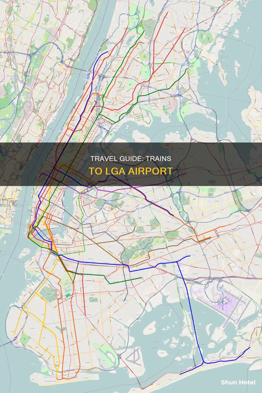 what train goes to lga airport