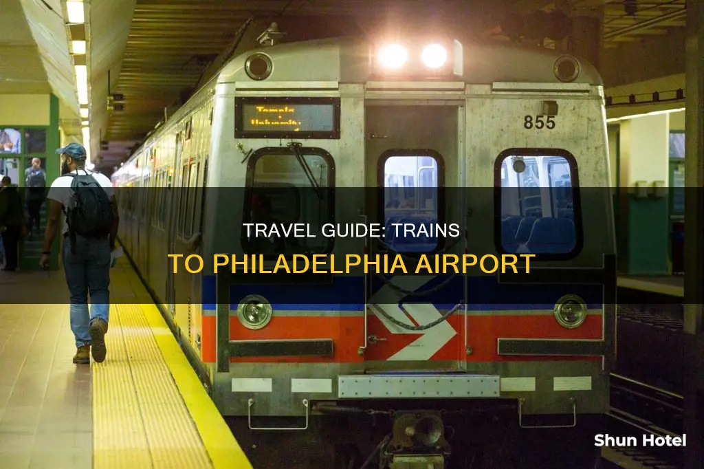 what train goes to philadelphia airport
