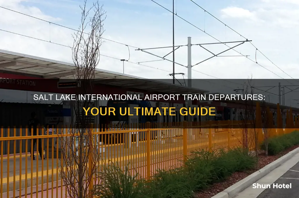 what train leaves salt lake international airport
