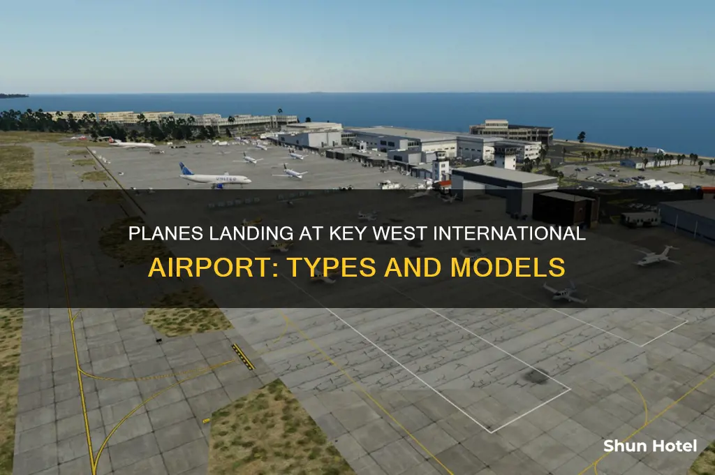what type of planes fly into key west international airport