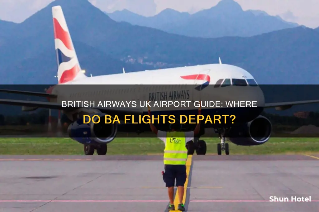 what uk airports do ba fly from