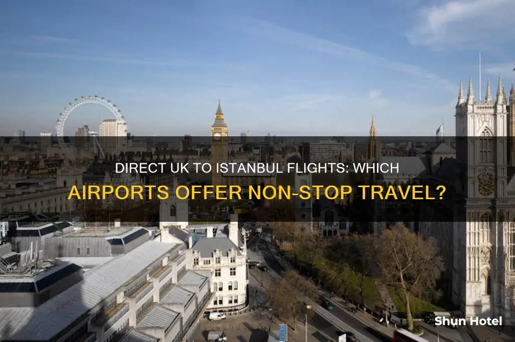 what uk airports fly direct to istanbul