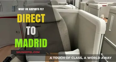 Direct Flights to Madrid: UK Airports with Nonstop Services