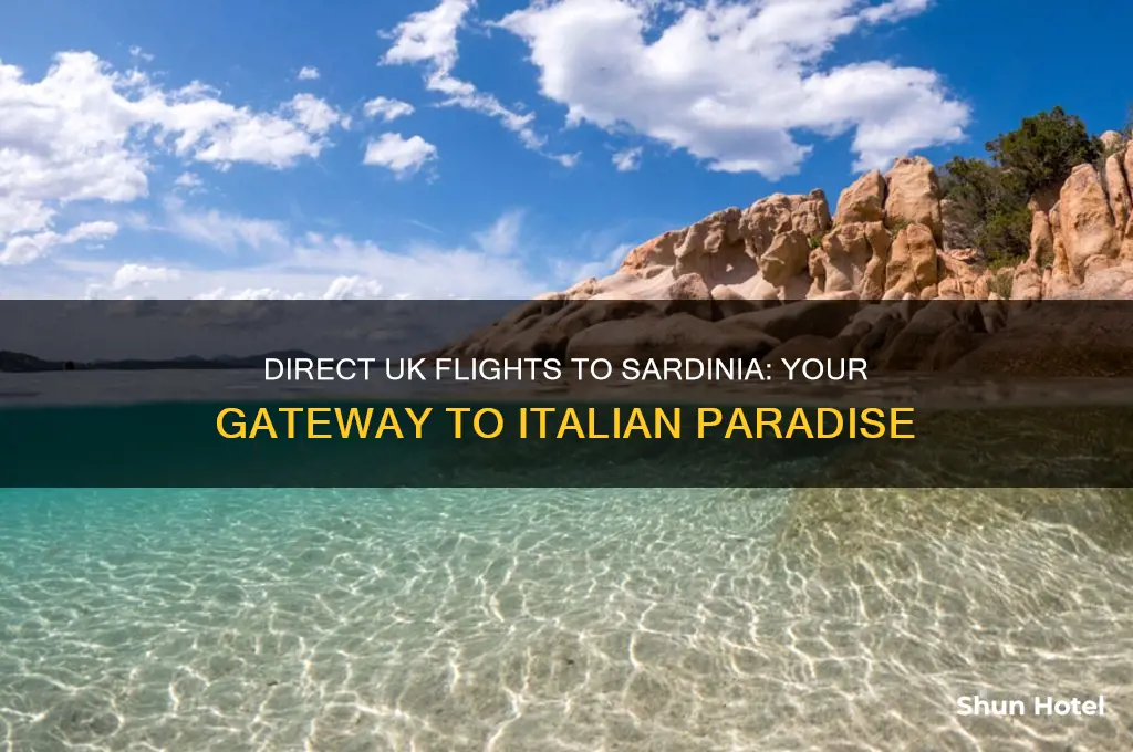 what uk airports fly direct to sardinia